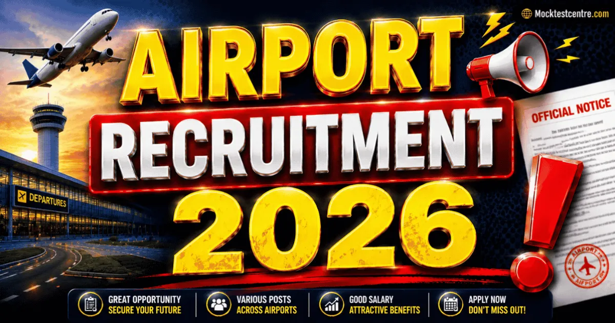 Airport Recruitment 2026: 3595 Posts Apply Online