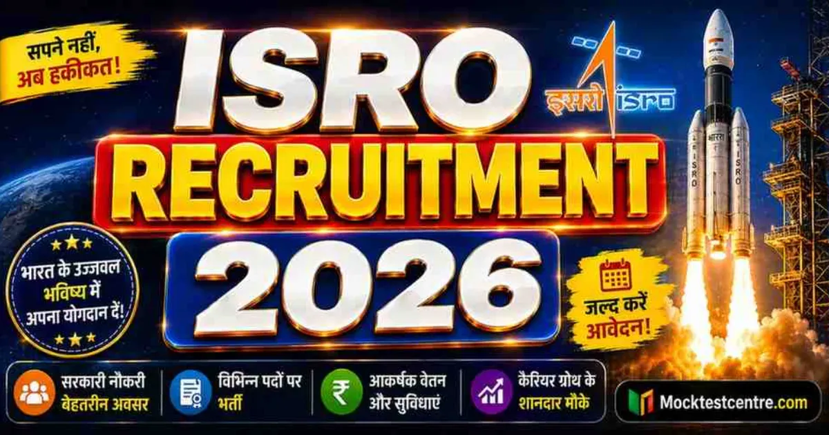ISRO Recruitment 2026